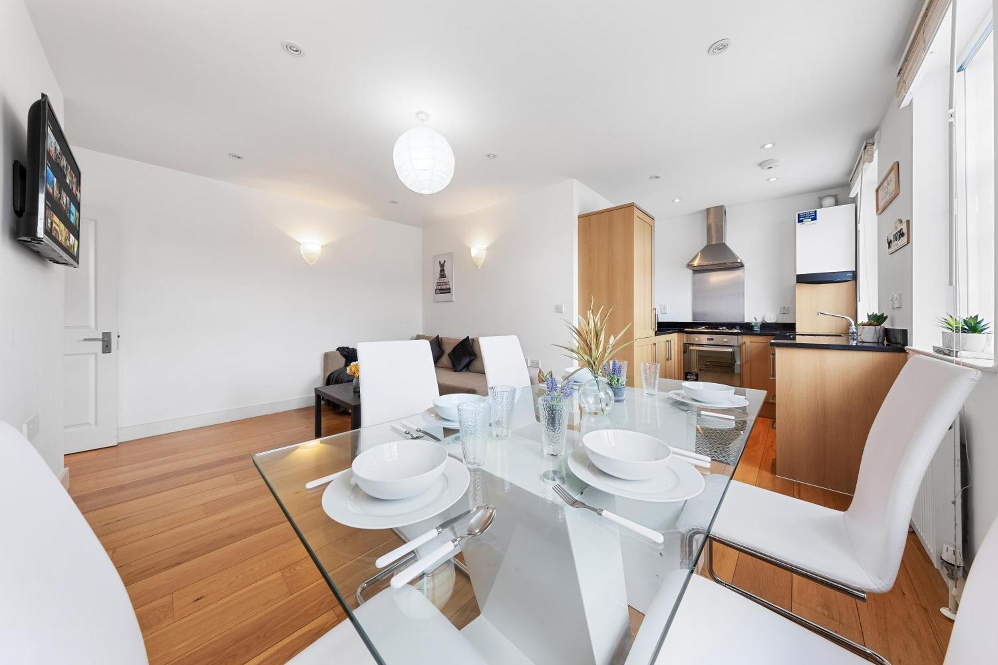 Modern Flat In Stockwell, 10 Mins From Oxford Circus Lägenhet London Exteriör bild